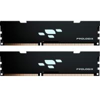 Модуль пам'яті для комп'ютера Prologix DDR5 32GB (2x16GB) 5600 MHz Black Фото