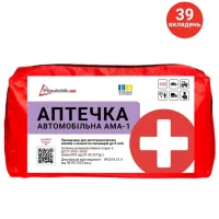 Автомобільна аптечка Poputchik 02-087-М Фото