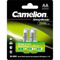 Аккумулятор Camelion AA 2500mAh Ni-MH AlwaysReady * 2 R6-2BL Фото