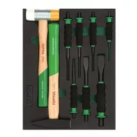 Набір інструментів Toptul 9шт. (У ложементі, тип B) Фото