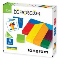 Розвиваюча іграшка Ігротеко Танграм 8 ел. + картки із завданнями Фото