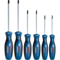 Набір викруток Bosch Torx 6шт, T10х75, T15х75, T20x100, T25x100, T30x12 Фото