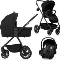 Коляска Lionelo 3 в 1 MERIL 3IN1 BLACK ONYX Фото