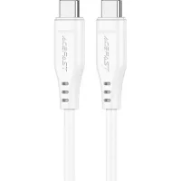Дата кабель Acefast USB-C to USB-C 1.2m 3A TPE C3-03 White Фото