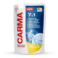 Средство для ручного мытья посуды Carma Лимон Дой-пак 400 мл Фото
