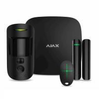 Комплект охоронної сигналізації Ajax StarterKit Cam Plus HDR black Фото