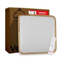Светильник Vestum GLOW матовий 60W 391*391*65мм 3000К-6500К з ДК ака Фото