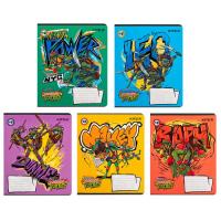 Тетрадь Kite Ninja Turtles, 18 листов, клетка Фото