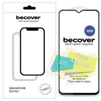 Скло захисне BeCover Oppo A38 / A18 10D Black Фото