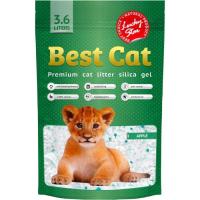 Наполнитель для туалета Best Cat Силикагелевый Green Apple 3.6 л Фото