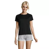 Футболка Sol's Sporty Women чорний L Фото
