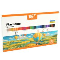 Пластилин Yes Orange Line 24 кольорів 480г Фото