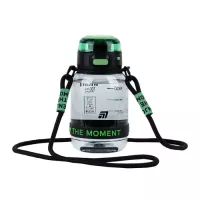 Поильник-непроливайка Kite 700 мл, чорно-зелена Фото