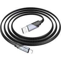 Дата кабель HOCO USB 2.0 AM to Lightning 1.2m 2.4A nylon aluminum U Фото
