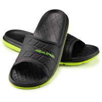 Шлепанцы Aqua Speed Aspen 534-07 чорний, жовтий 44 Фото