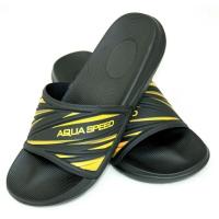 Шлепанцы Aqua Speed Idaho 514-18 чорний, жовтий 44 Фото