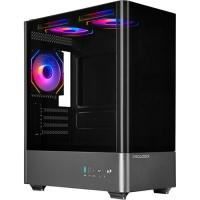 Корпус для ПК Prologix Lumi GM-01AB Glass Black Фото