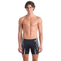 Плавки Arena Poseidonia Swim Mid Jammer 009091-501 чорний, біли Фото