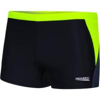 Плавки Aqua Speed Dario 346-138 чорний, флуоресцентний жовтий XL Фото