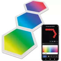 Світильник EMOS ZIW223R HEXAGON 3шт. 1,8 Вт, RGBIC, WIFI Фото