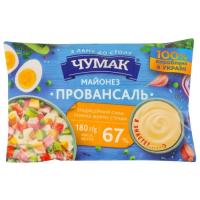 Соус Чумак Майонез Провансаль 67% 180 г П Фото