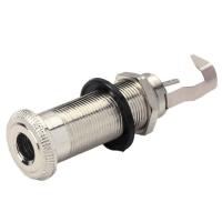 Выходной разъем для гитары Paxphil Cylinder Flush Mount Jack (Chrome) Фото