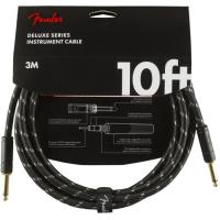 Инструментальный кабель Fender Cable Deluxe Series 10' Black Tweed Фото