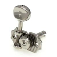 Колки для гитары Graph Tech PRN-4324-N0 Ratio Electric 3+3 Waffle, Vin. Nickel Фото