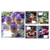 Зошит 1 вересня Bright Food А5 96 аркушів лінія Фото