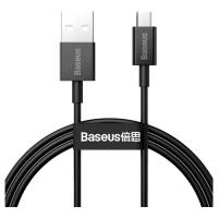 Дата кабель Baseus USB 2.0 AM to Micro 5P 1.0m 2A black Фото