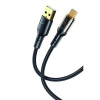 Дата кабель XO USB 2.0 AM to Micro 5P 1.0m 2.4A black Фото