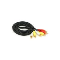 Кабель мультимедійний Voltronic 3xRCA M to 3xRCA M 3.0m black Фото
