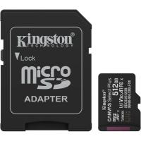 Карта памяти Kingston 512GB microSDXC class 10 UHS-I U3 V30 A1 Canvas Se Фото