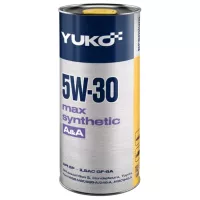 Моторна олива Yuko MAX SYNTHETIC A&A 5W-30 API SP 1л Фото