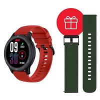 Смарт-часы 2E Motion GT2 47mm Black-red + ремінець зелений Фото