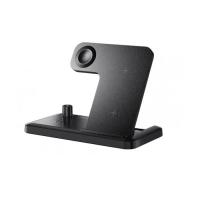 Зарядное устройство Essager 4-in-1 wireless charger 15W foldable desktop black Фото