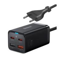 Зарядний пристрій Baseus 2xUSB-C 65W + 2xUSB GaN + cable USB-C to USB-C 100 Фото