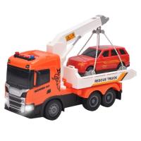 Спецтехника TechnoDrive серии Big Truck – эвакуатор Scania с машиной (свет Фото