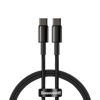 Дата кабель Baseus USB-C to USB-C 1.0m 100W black Фото
