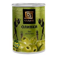 Овощная консервация Ellada Оливки без косточки 420 мл ж/б ключ Фото