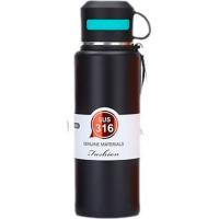 Термос Merlion Fashion 1 л, чорний Фото