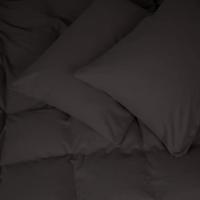 Постельное белье MirSon 002 Black Фланель 2x143x210 Семейный Фото