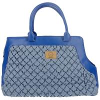 Переноска для животных MISOKO&CO 51x18x34.5 см темно-синяя Фото