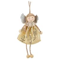 Елочная игрушка Chomik Фея" блискітки 7,5х16 см Фото