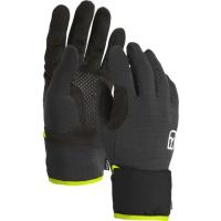 Рукавицы Ortovox Fleece Grid Cover Glove Mns black raven - S - чорн Фото