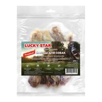 Лакомство для собак Lucky Star Кролиное ухо с мясом утки 200 г Фото