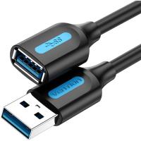 Дата кабель Vention USB 3.0 AM/AF 0.5m black Фото