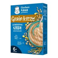 Детская каша Gerber Безмолочная быстрорастворимая мультизлаковая с 6 м Фото