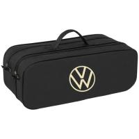 Сумка-органайзер Poputchik в багажник Volkswagen NEW LOGO чорна Фото