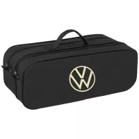 Сумка-органайзер Poputchik в багажник Volkswagen NEW LOGO чорна Фото